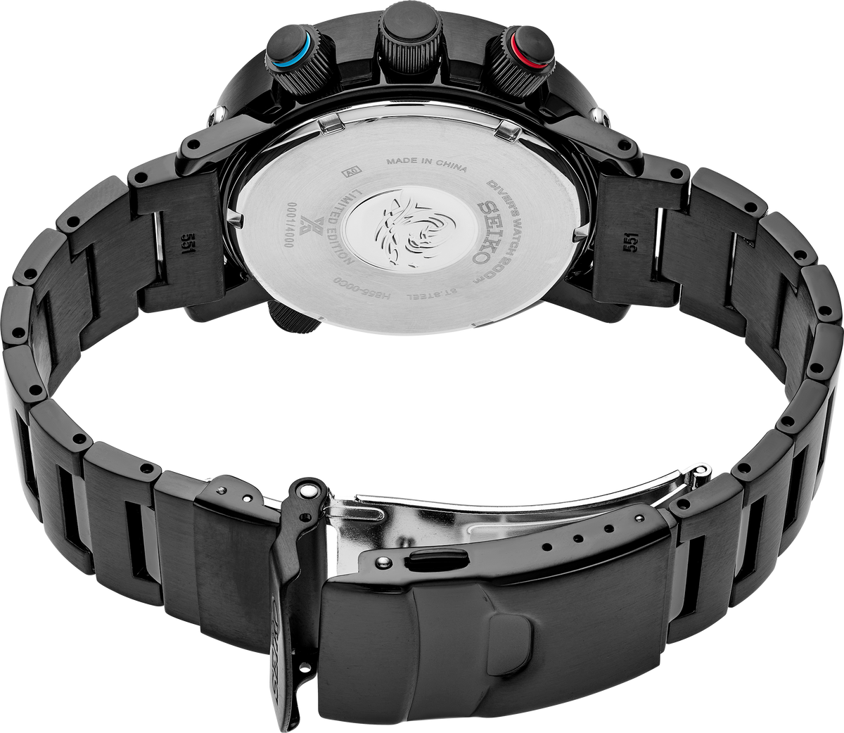 Seiko SNJ037 Prospex Solar Analog-Digital Diver's Watch Limited Edition Watch