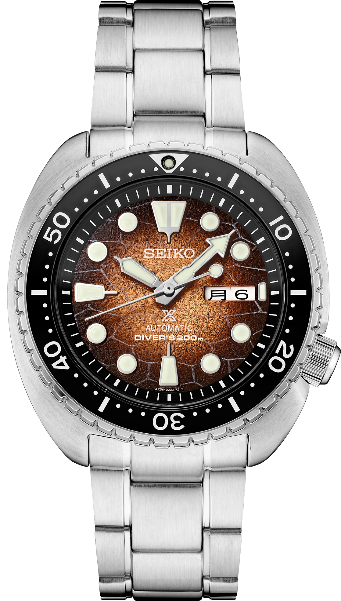 Seiko SRPH55 Prospex U.S. Special Edition Automatic Stainless Steel Watch