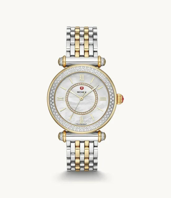 Michele caber diamond bracelet watch best sale