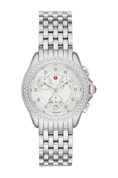 Michele Belmore Diamond MOP Dial MWW29B000023 Ladies 37mm Watch 