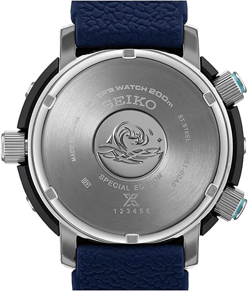 Seiko SNJ039 Prospex Tropical Lagoon Special Edition Arnie Solar Watch