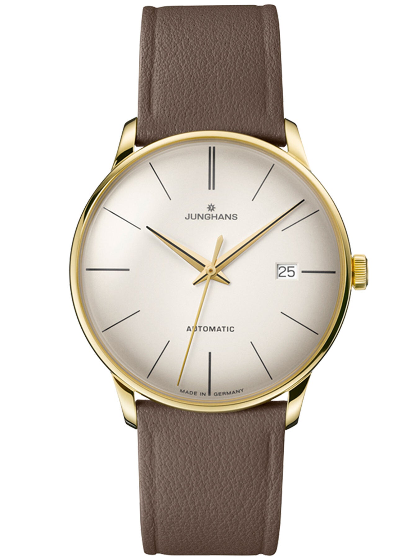 Junghans 027/7052.00 Gold-Tone Automatic 38mm Case Watch