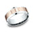 Benchmark CF228614 Multi Color 14k 8mm Men's Wedding Band Ring