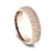 Benchmark CF856687R Rose Gold 14k 6mm Men's Wedding Band Ring