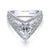 Gabriel & Co 14K White Gold Pear Shape Diamond Engagement Ring ER12815P4W44JJ