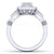 Gabriel & Co 14K White Gold Round Diamond Halo Engagement Ring ER14706R3W44JJ