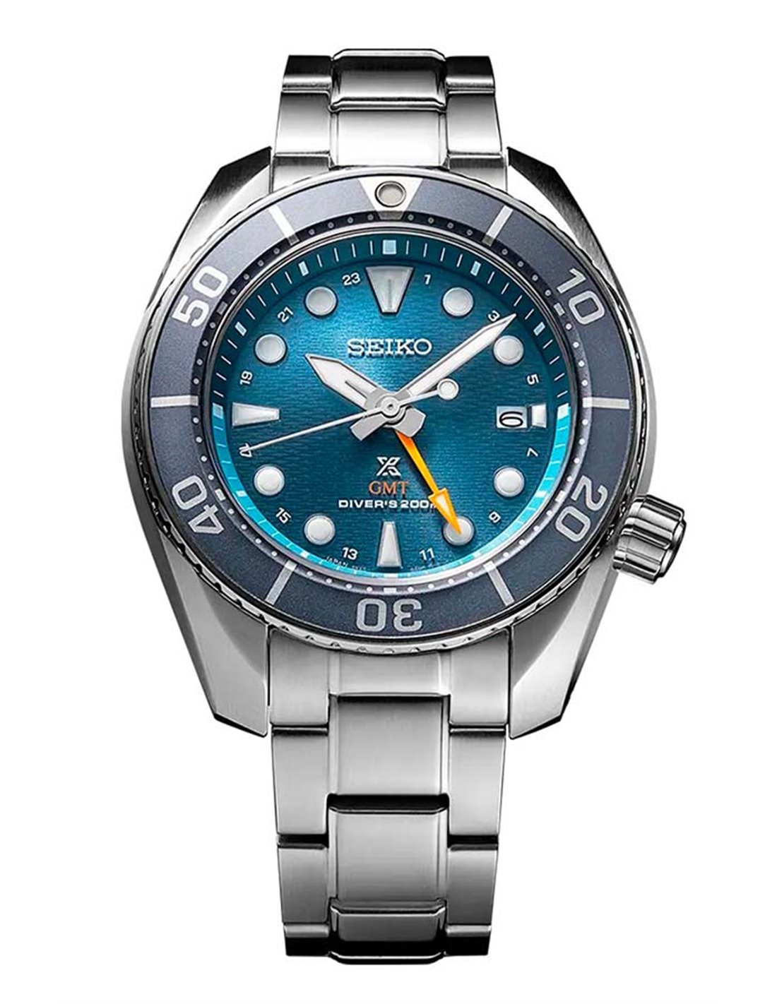 Seiko SFK001 Prospex 'Solar Sumo' GMT Diver Quartz Men's Watch